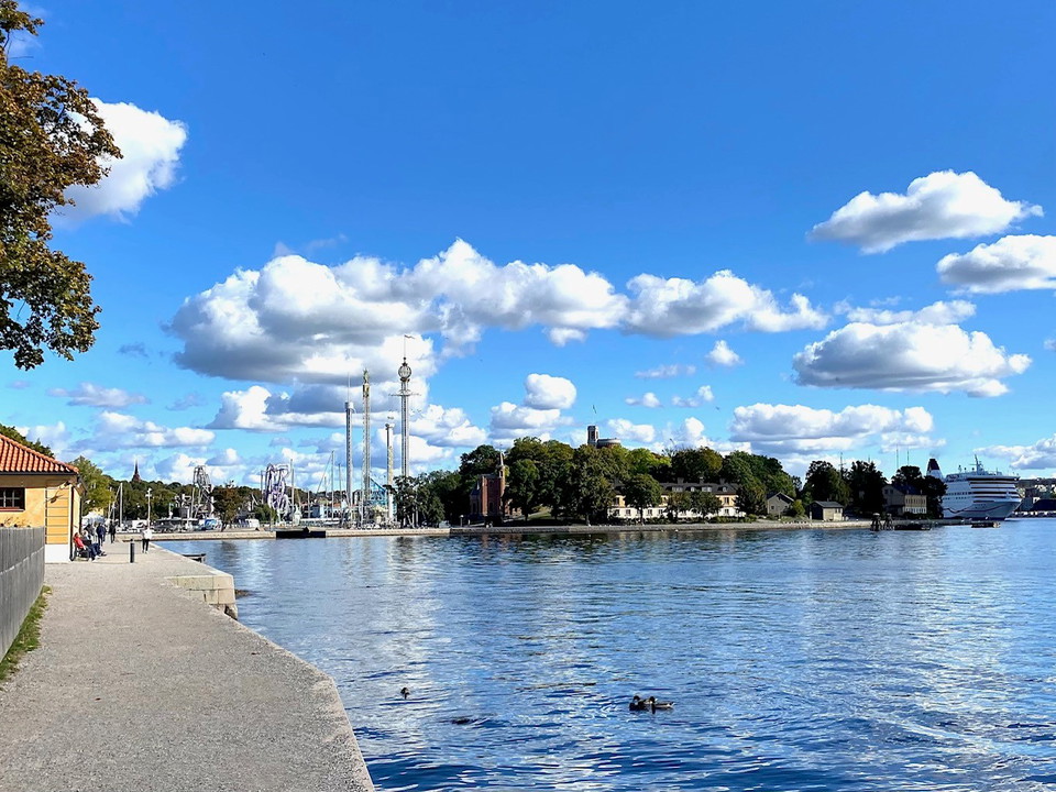 Skeppskyrkogården vid Skeppsholmen.