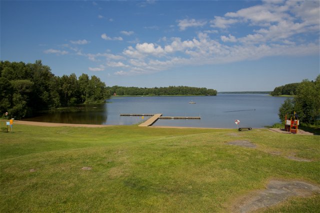 Swimming spot, north of Norra Malma