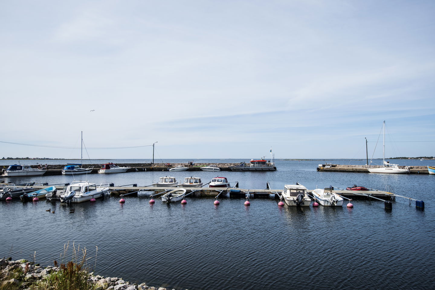 Ungskärs hamn Karlskrona skärgård