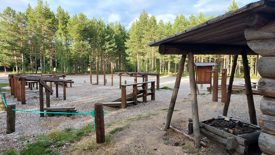 Utegym i Måga