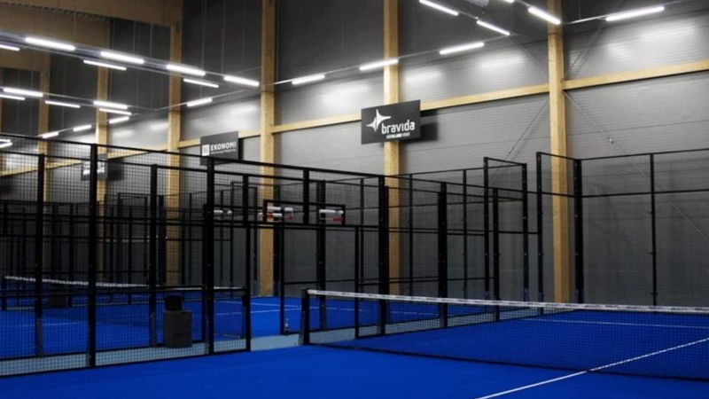 Padel på Kristinehamn Arena