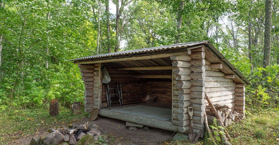 Täftern vindskydd.
Etapp: Kisa-Horn.
Kinda.