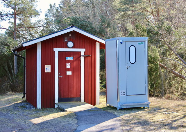 Toalett, Ljungnäs badplats