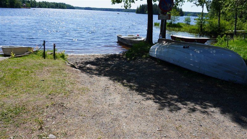 Båtramp Fredriksdalssjön