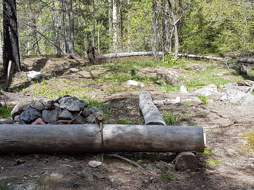 Grillplats trollkojan. Foto Lidingö stad.