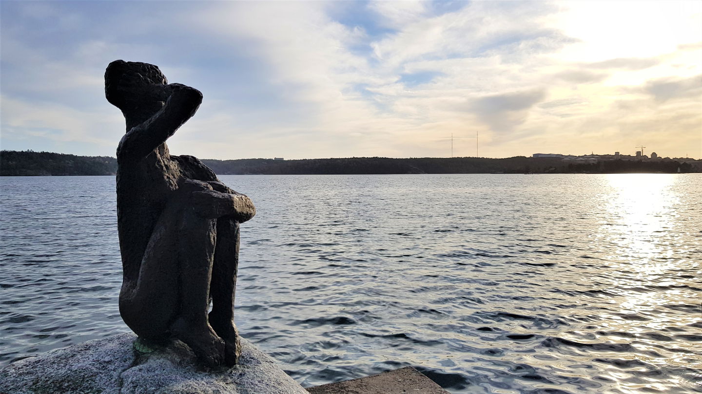 Den Lilla havsfröken av Liss Eriksson. Foto Lidingö stad.