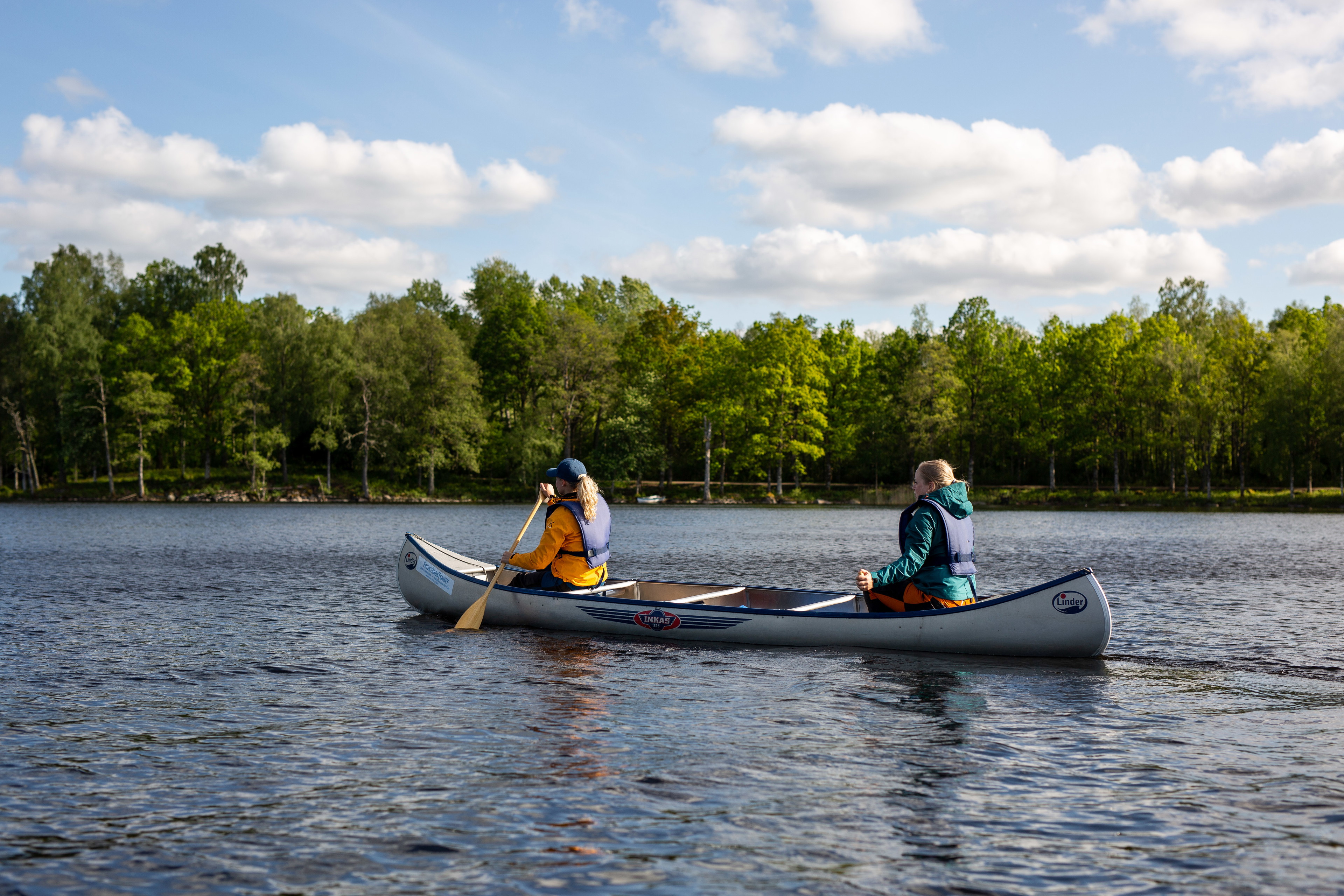 Paddla i Eseredssjön