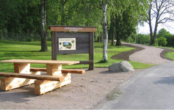 Entré, Gröngarnsåsen och Dyarna