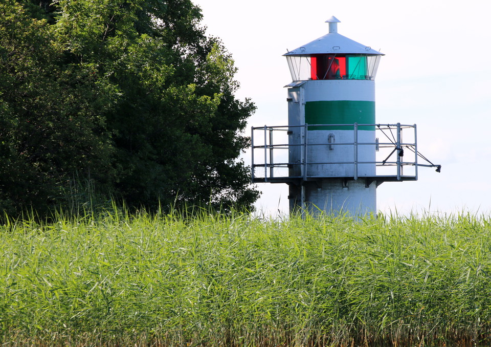 Västra Holmens ledfyr.