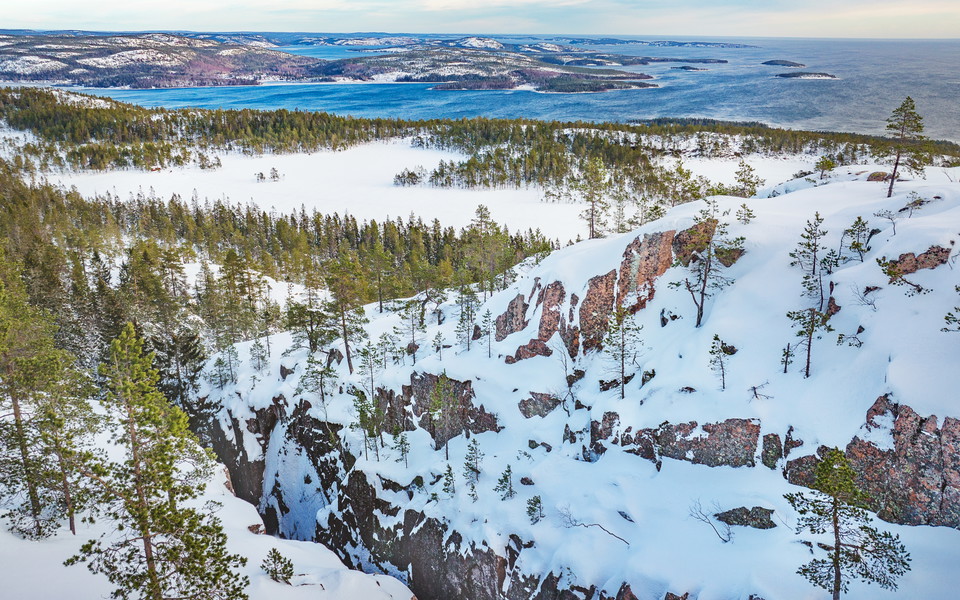 Vinter i Skuleskogen