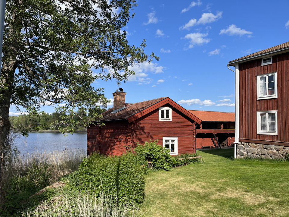 Vy över hembygdsgården