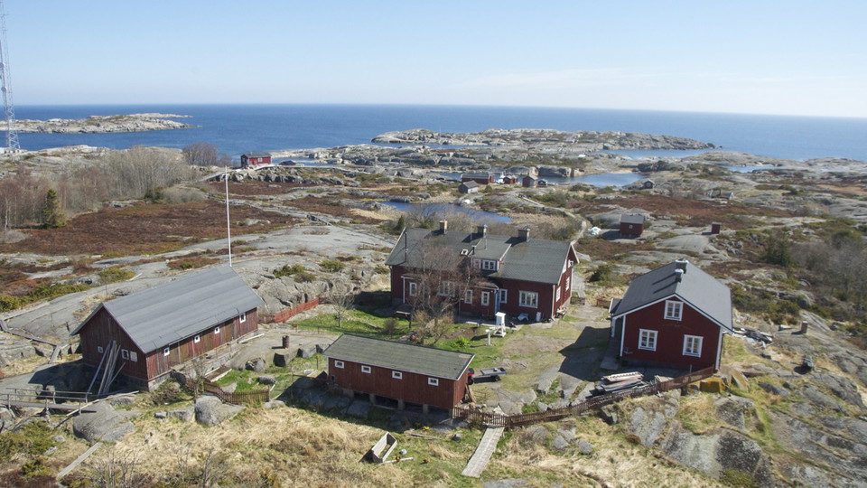 Vy från fyren. 