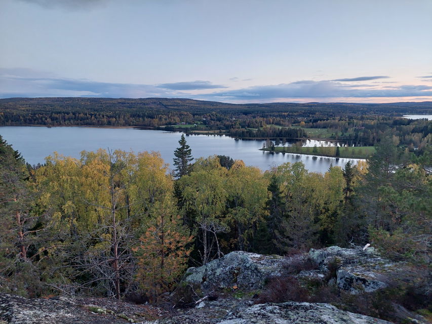 Utsikt från Skärsättberget 