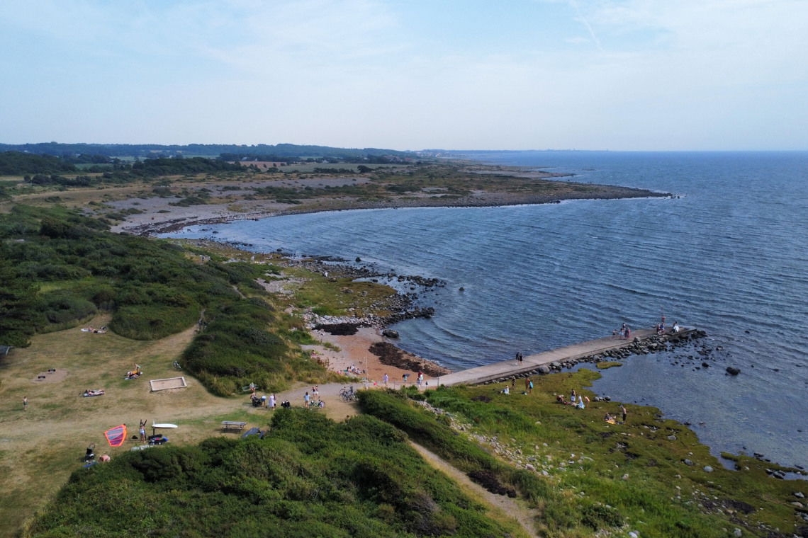 Fågelvikens badplats i Mölle.