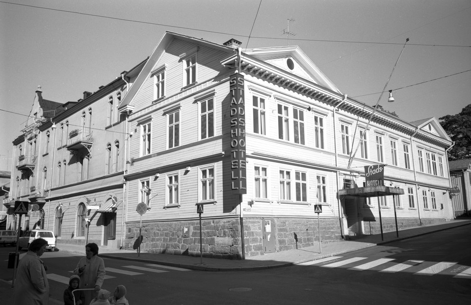 Stadshotellet i Arvika den 1971.