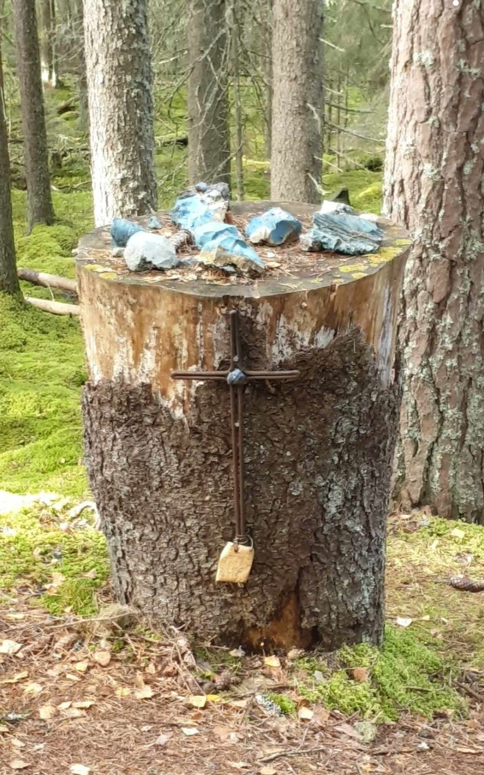 Altar at Ekotemplet (Eco Temple)
