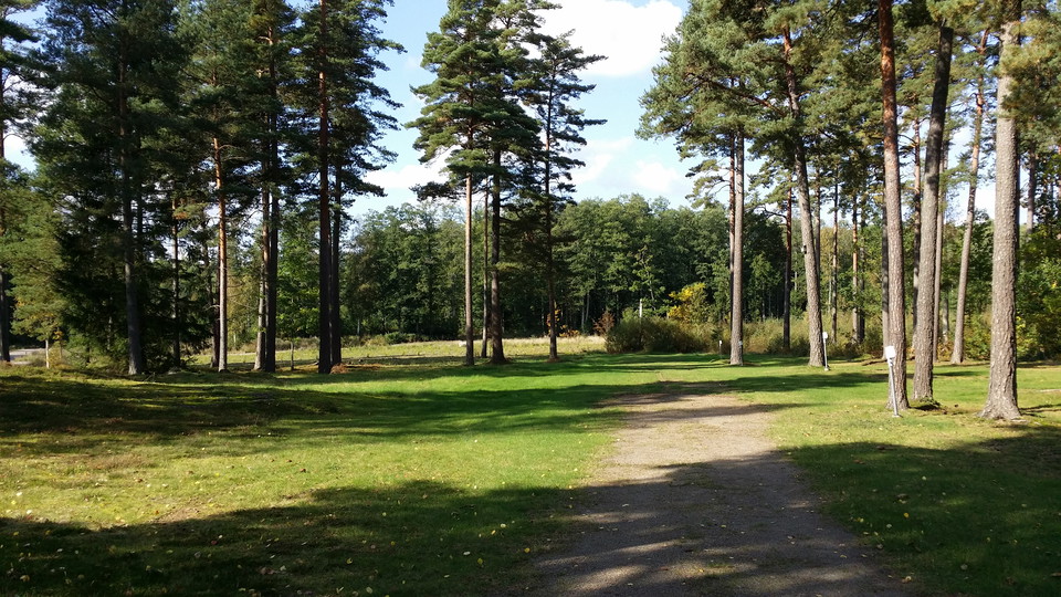 Fin camping med 8 eluttag