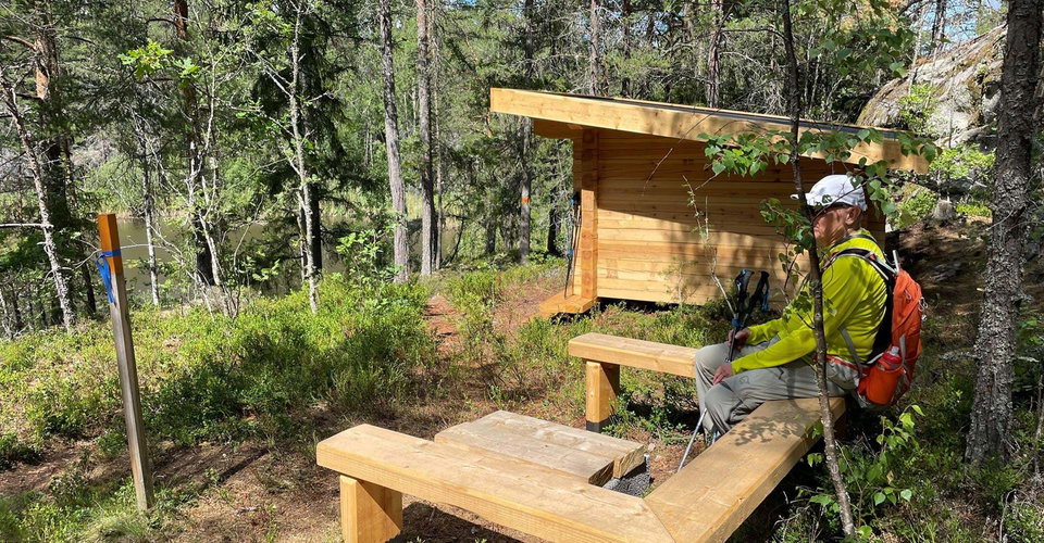 Vindskydd vid Kvarndammen
Etapp: Nartorp - Stegeborg, Stegeborg rundslinga
Söderköping