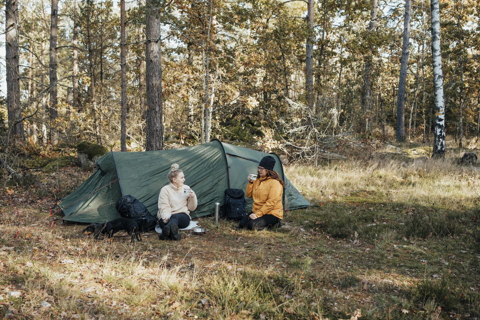 Tältning på Ostkustleden