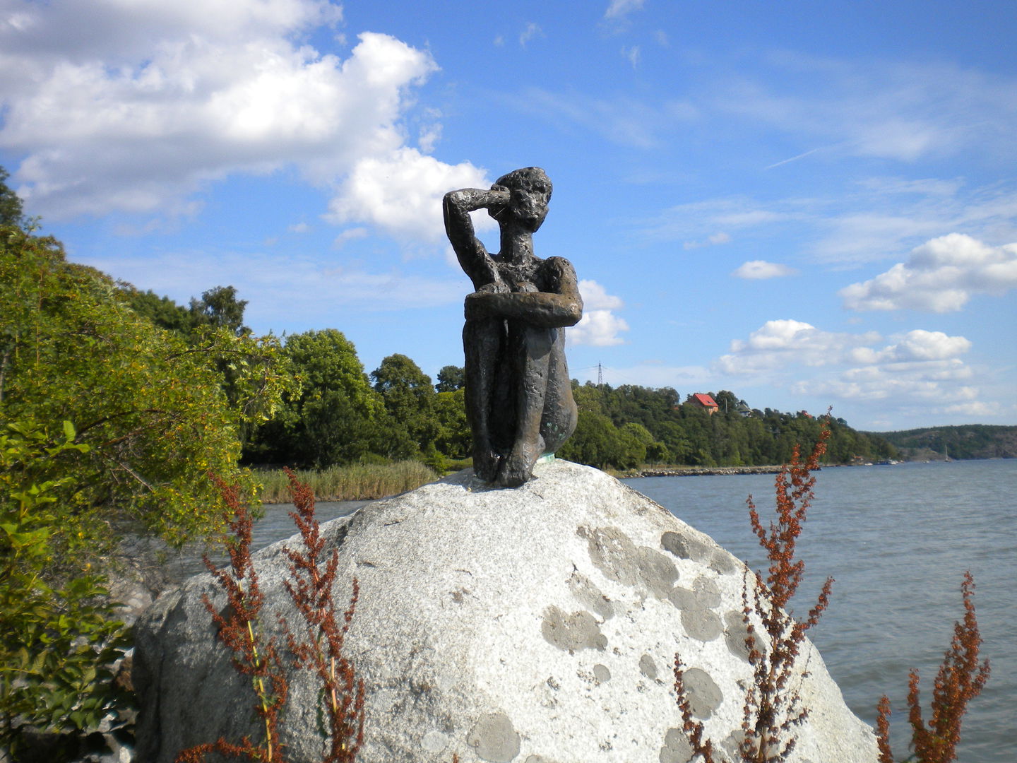Den Lilla havsfröken av Liss Eriksson. Foto Lidingö stad.