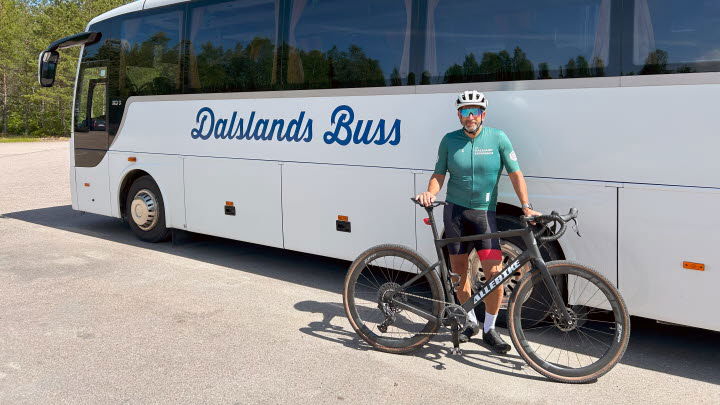 Cykelbuss under sommaren