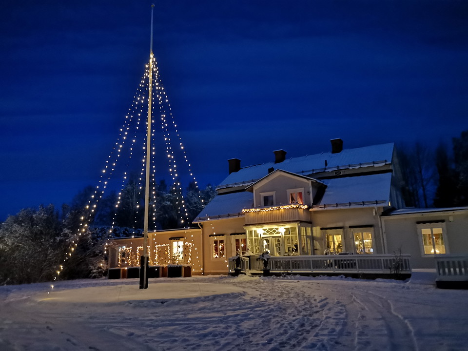 Wanbo herrgård Vintervy