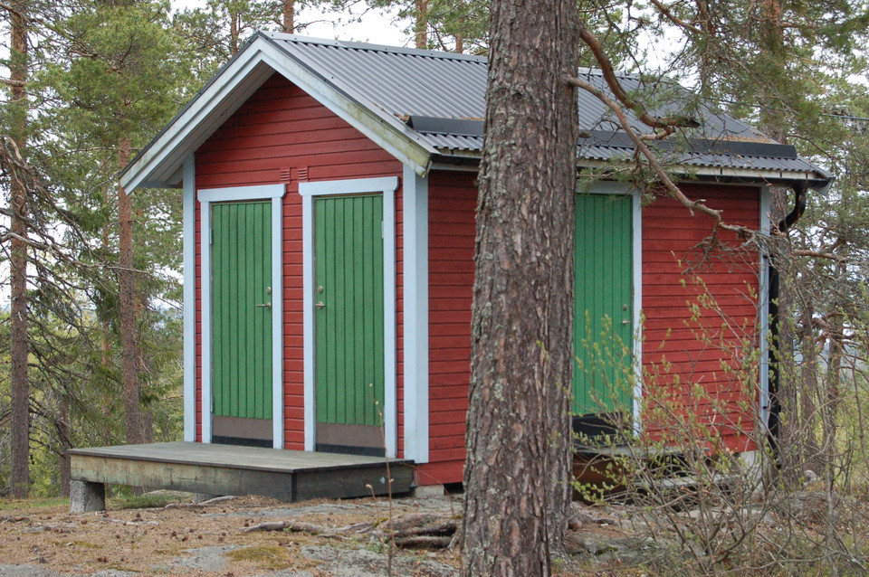Toaletter vid Hovberget