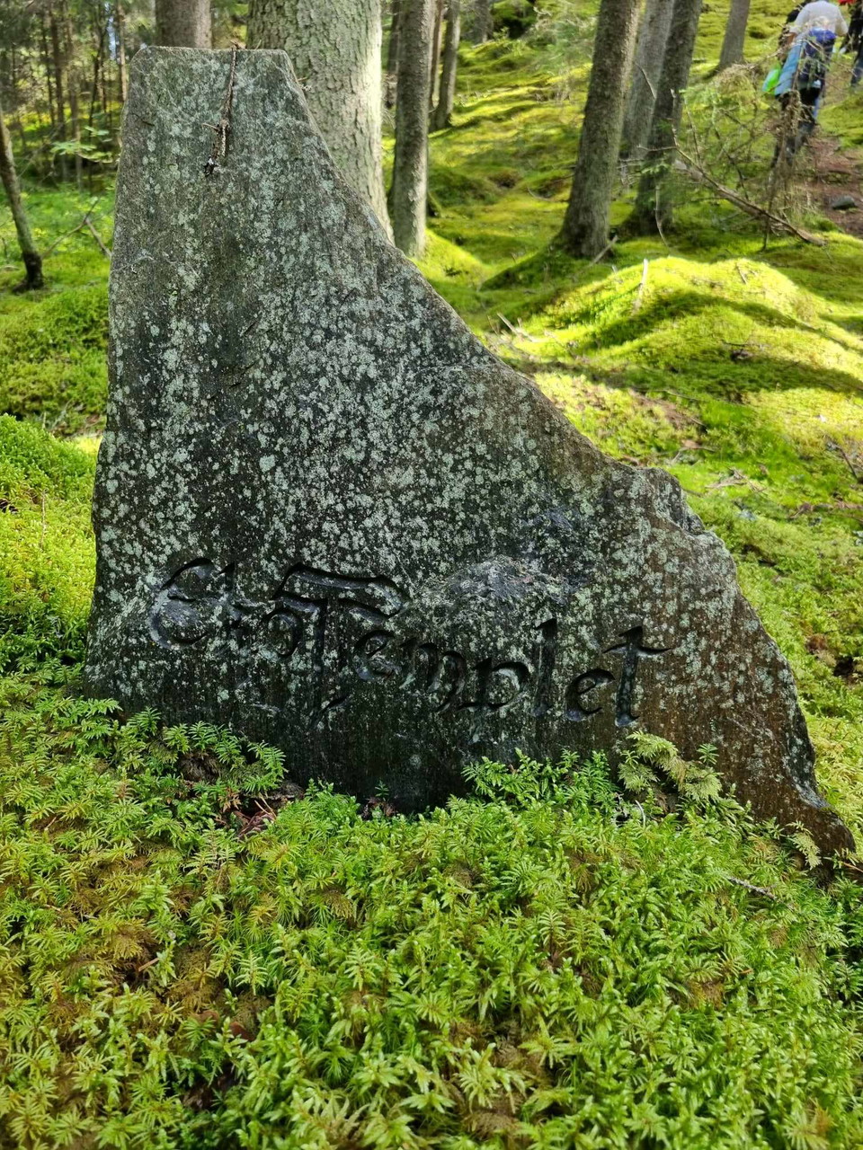 Stone at Ekotemplet (Eco Temple) 