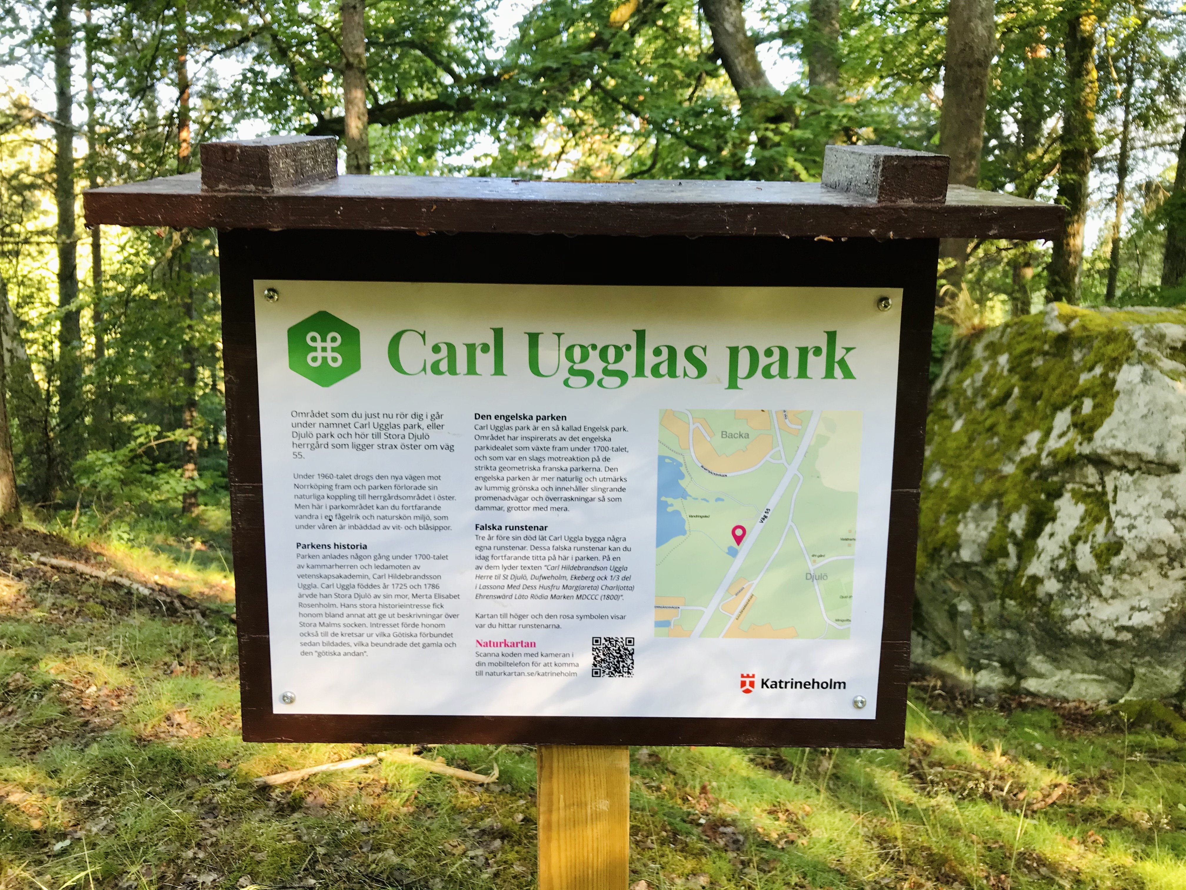 Carl Ugglas park — Naturkartan