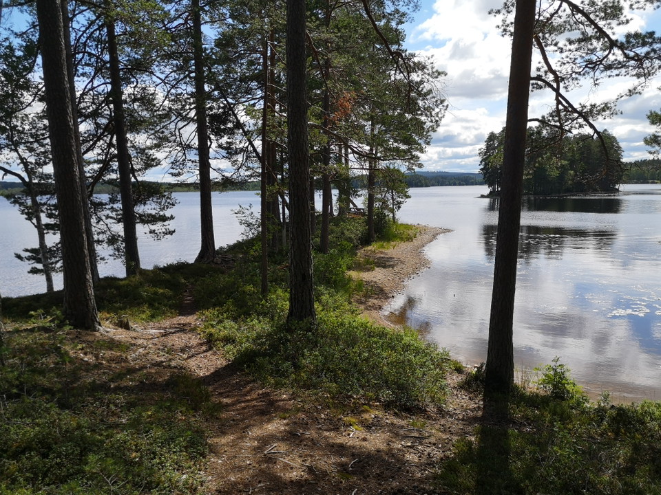 Vy över Malingsbosjön