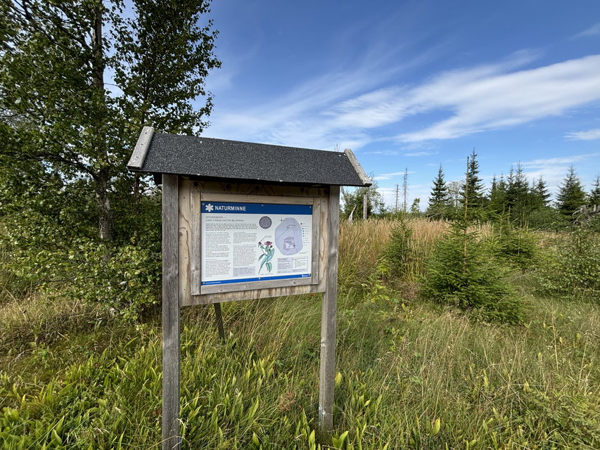 Informationsskylt Sporrberg