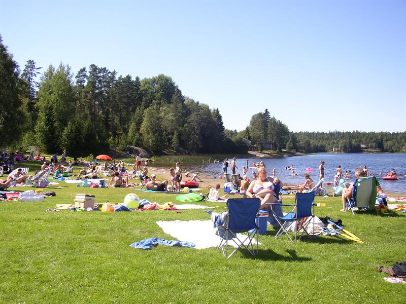 Lundebyvannet bathing place