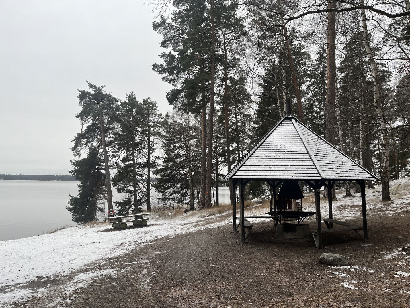 Grillhus i naturreservatet