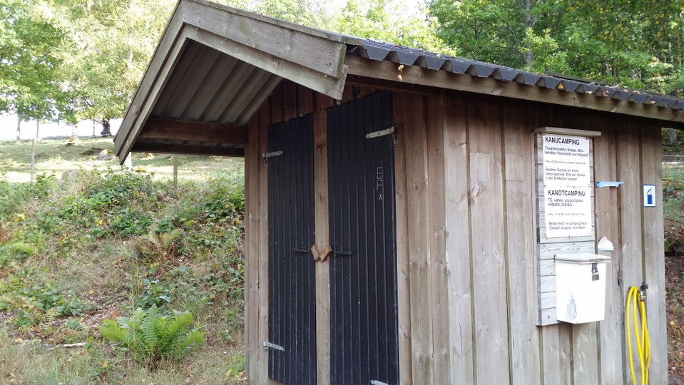 Torrdass på plats