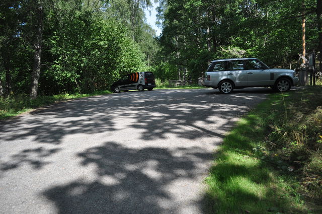 Häringe - entré och parkering