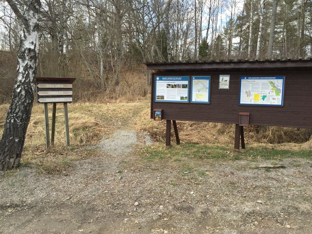 Entré Sundby Gård, Orlångens naturreservat