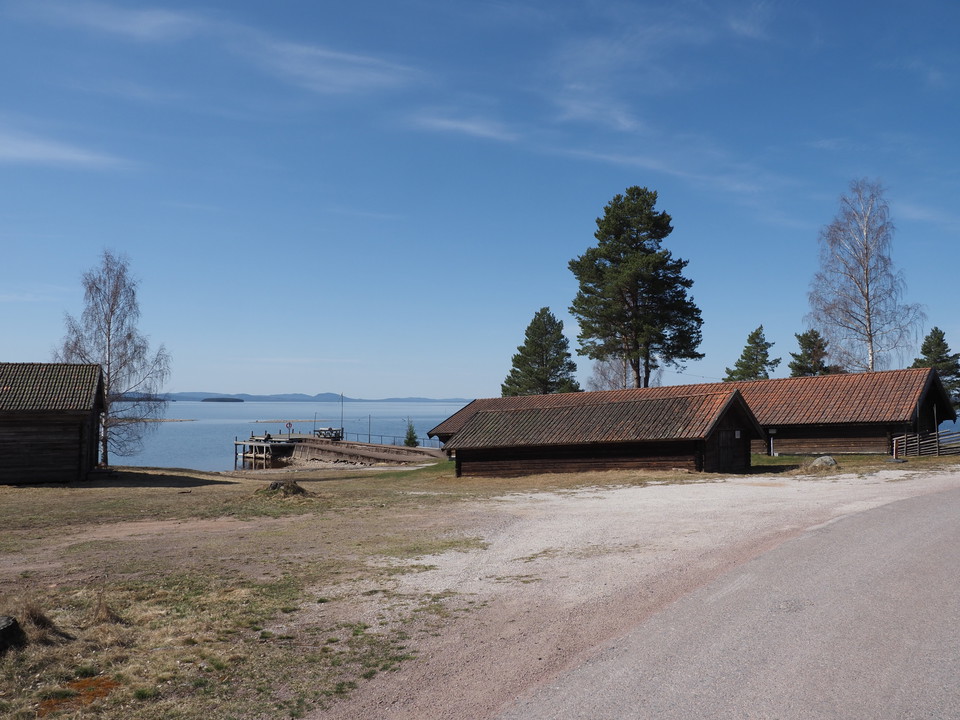 Båthusen i Tällberg