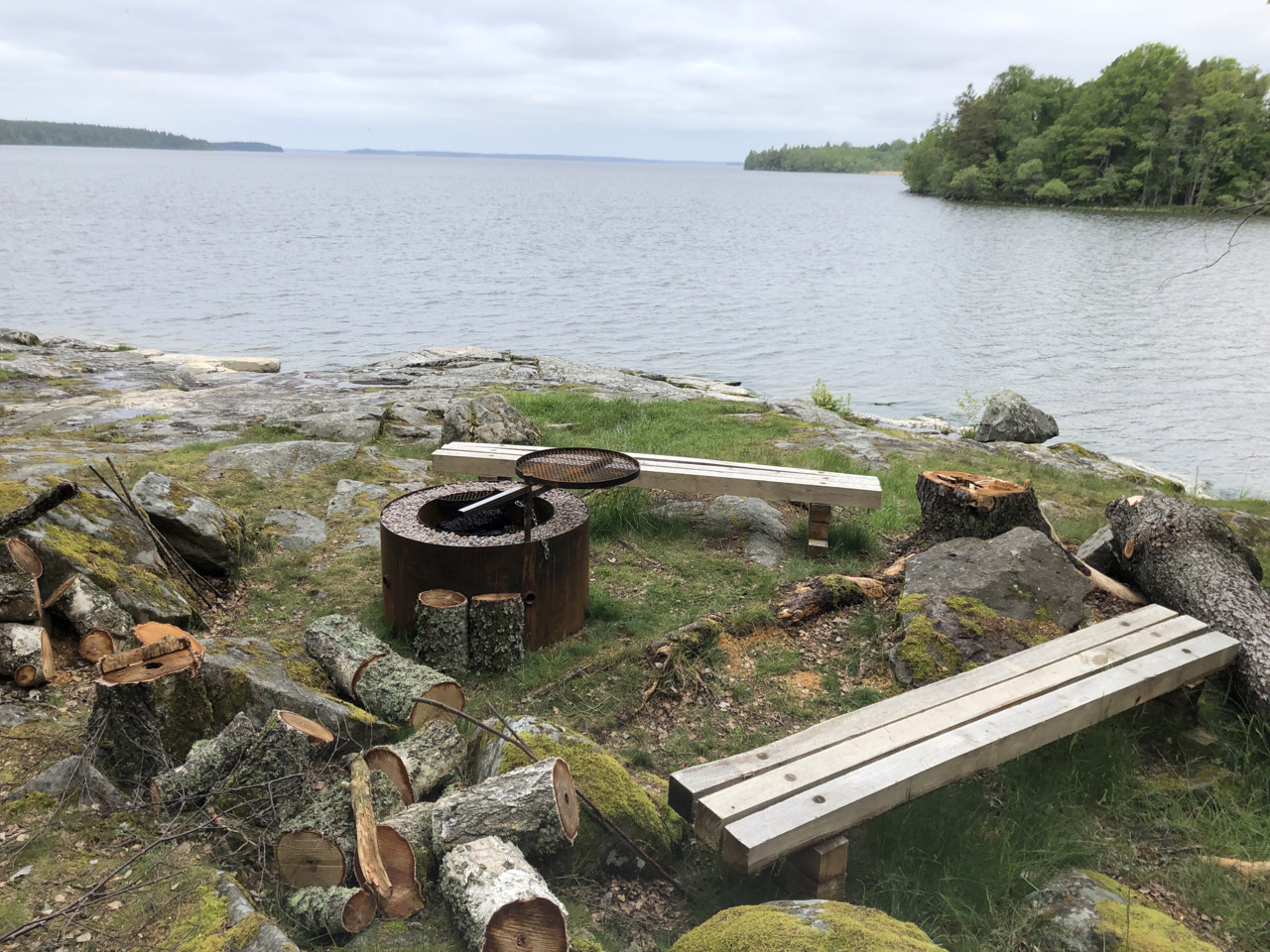 Rastplats, Väsby hage