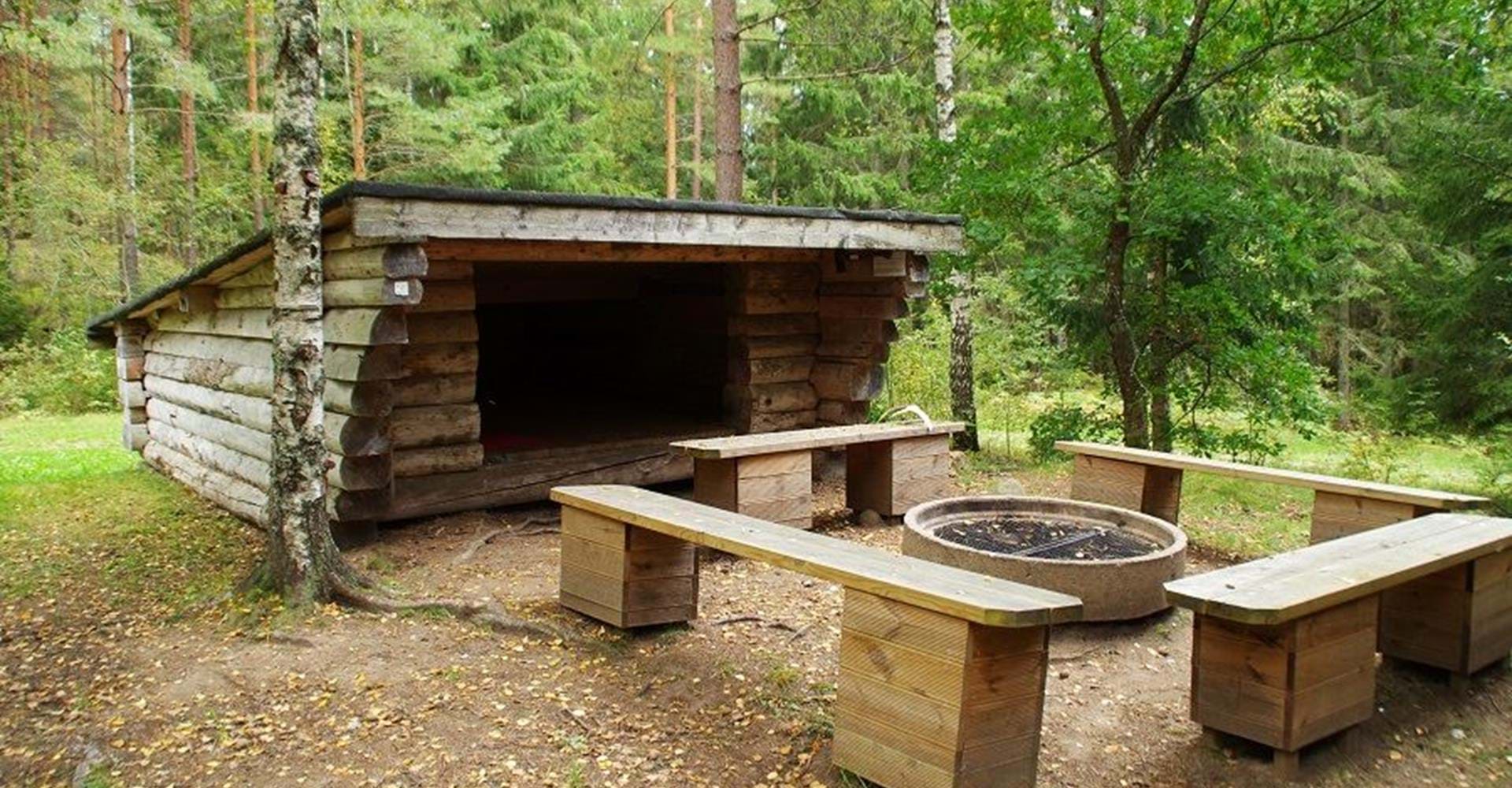 Uvberget, vindskydd