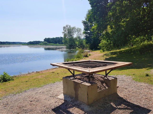 Grillplats vid Fysingenbadet