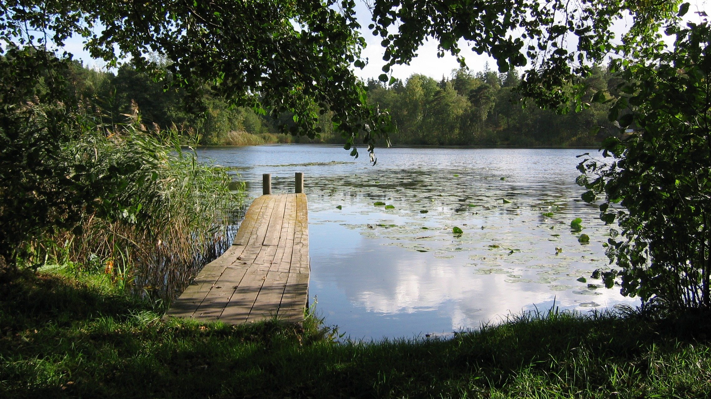 Stockbysjön. Foto Lidingö stad
