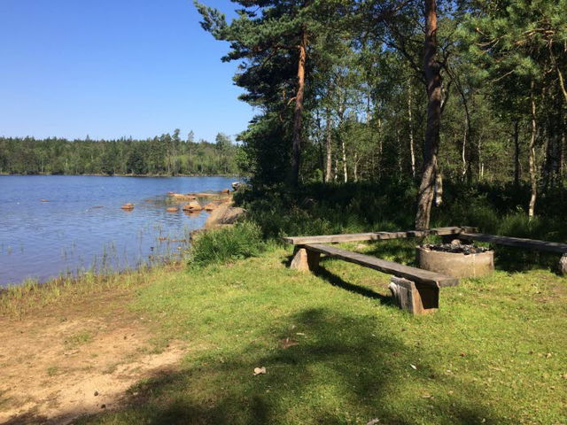 Korrasjöns badplats, Mjöbäck
