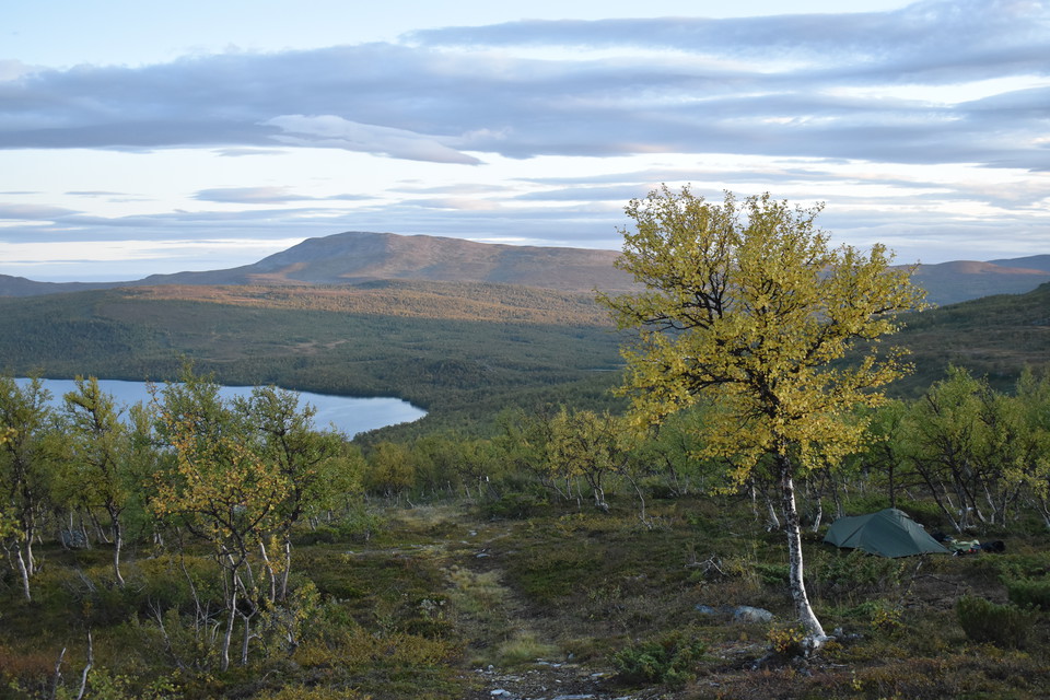 Ovanför sjön Gottern.