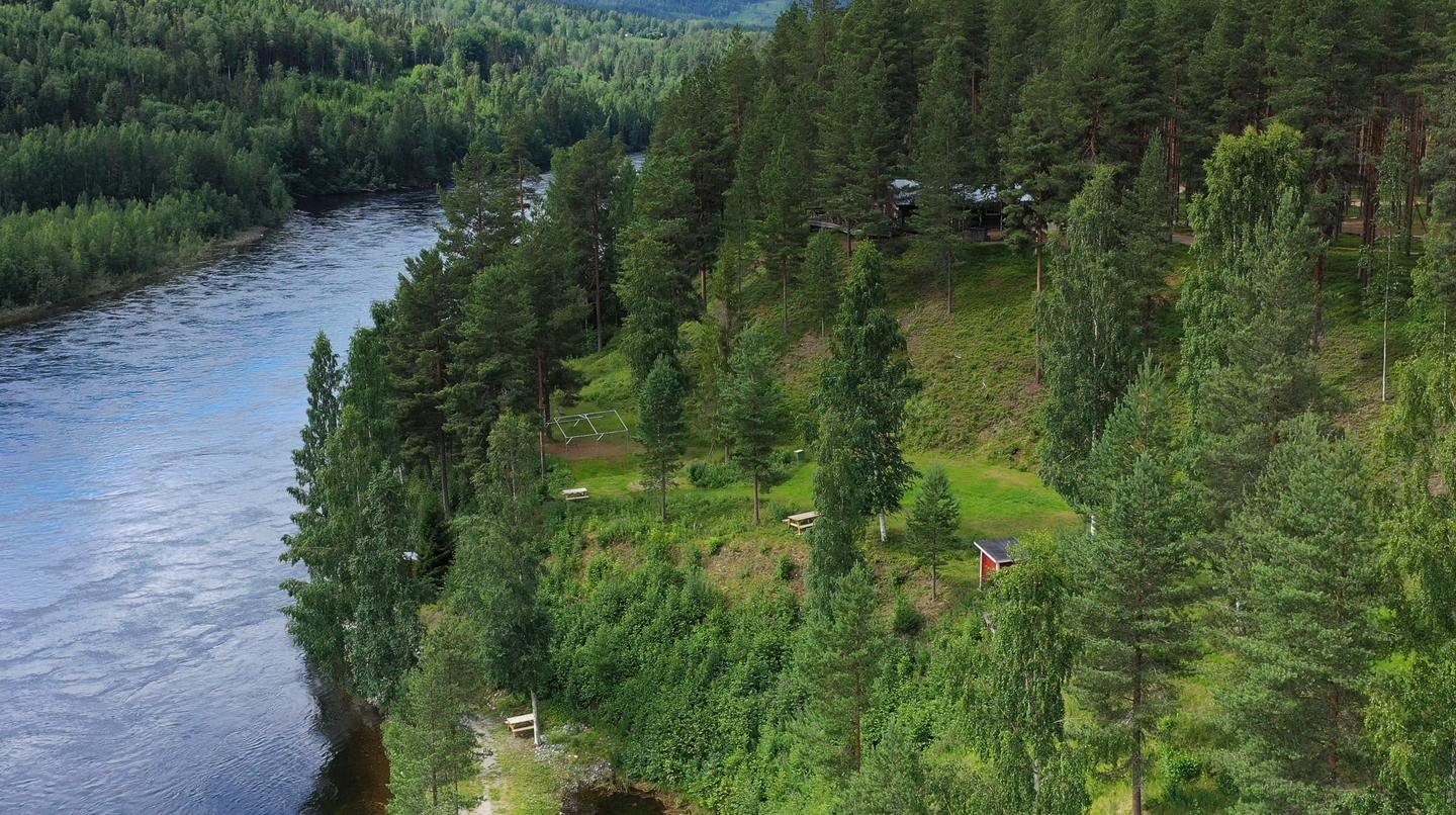 tydliga strandlinjer, ett arv från den senaste istiden, Döviken