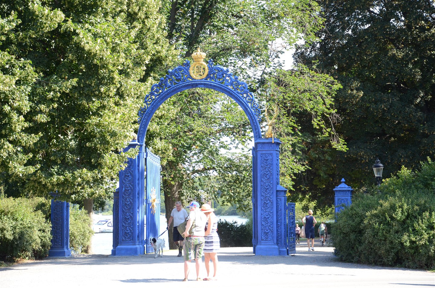 Blå porten.