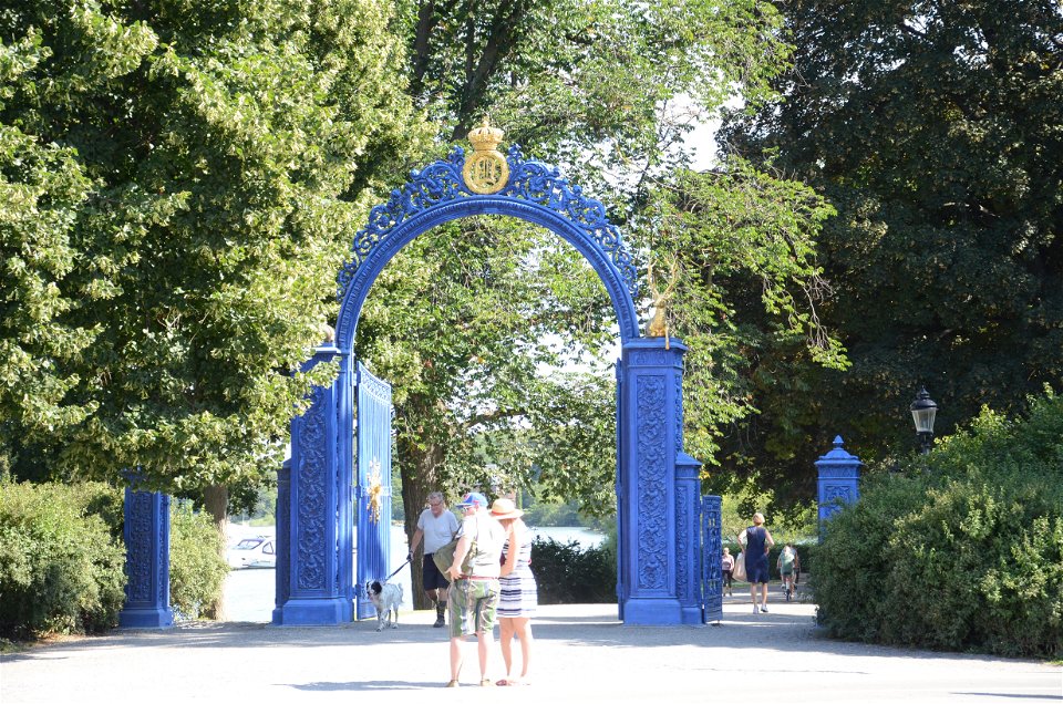 Blå porten.