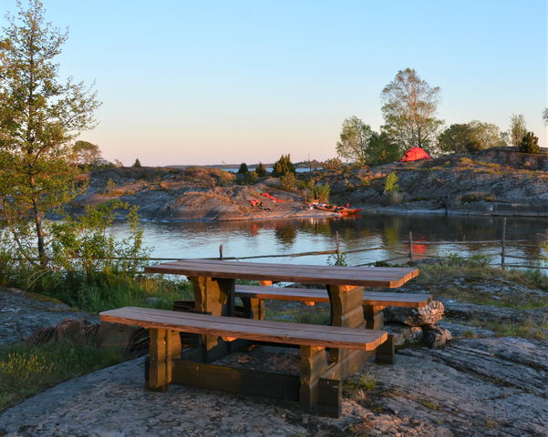 Paddla i Lurö skärgård