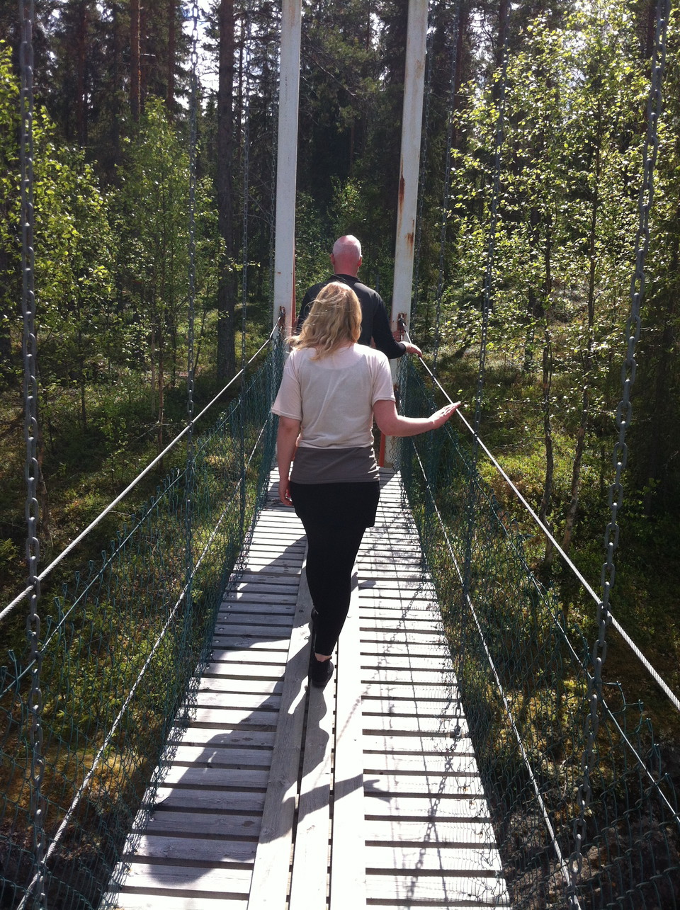 Hike along the river Lögdeälven.