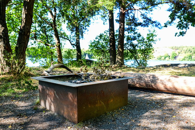 Grillplats norr om Sätrabadet - Sätraskogens naturreservat
