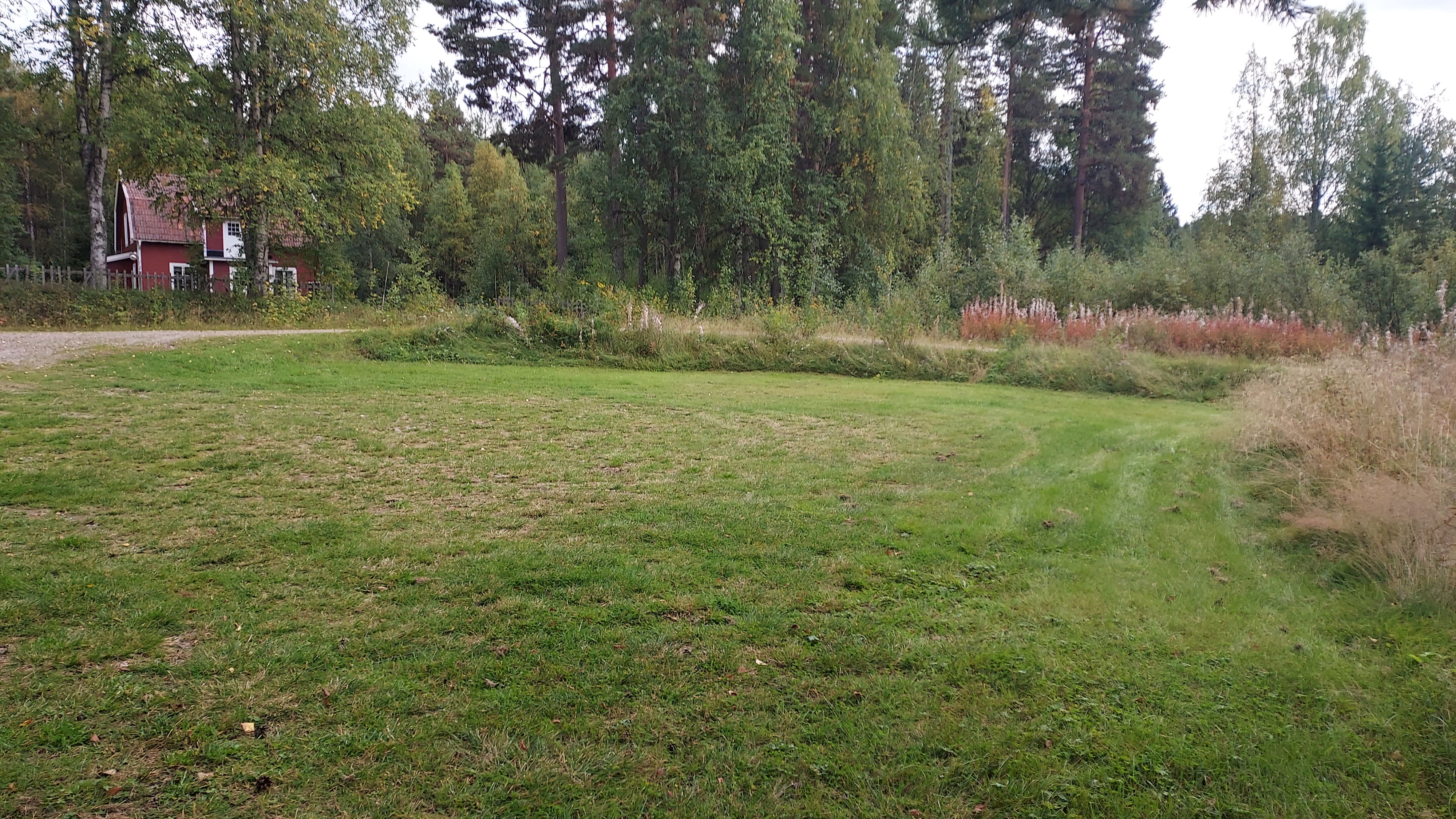 Parkeringsplats vid Kvarnsjön